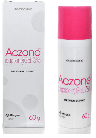 Aczone (Dapsone) 7.5% Topical Gel — 60g