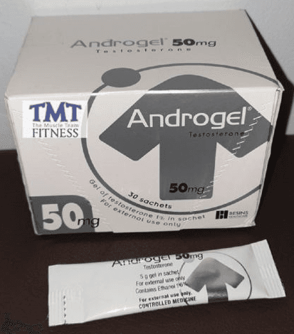 Androgel 1% (Testosterone) 50mg/5g — 30 Sachets