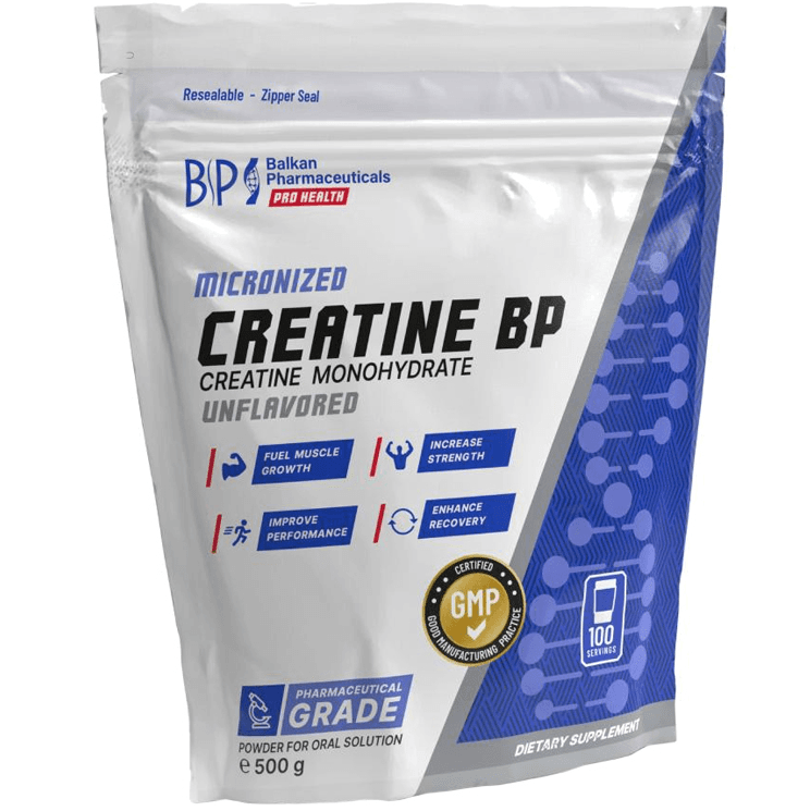 Balkan Creatine BP Unflavored Powder 500g