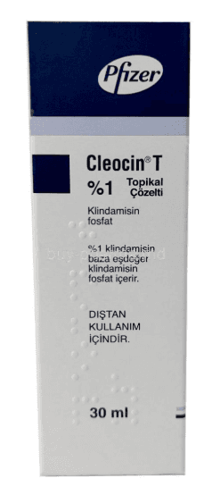 Cleocin T (Clindamycin) 1% Topical Solution — 30ml