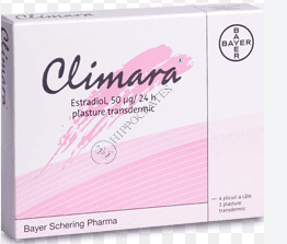 Climara (Estradiol) 50mcg/24h — 4 Patches