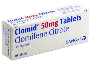 Clomiphene Citrate (Clomid) 50mg — 30 Tablets