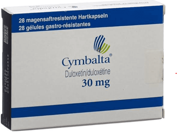 Cymbalta (Duloxetine) 30 mg — 28 gastro-resistant capsules