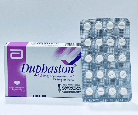 Duphaston (Dydrogesterone) 10mg — 20 Film-Coated Tablets