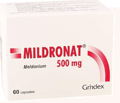 Meldonium (Mildronat®) 500mg — 60 Capsules