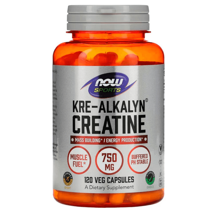 Now Sports Kre-Alkalyn® Creatine 750mg — 120 Caps