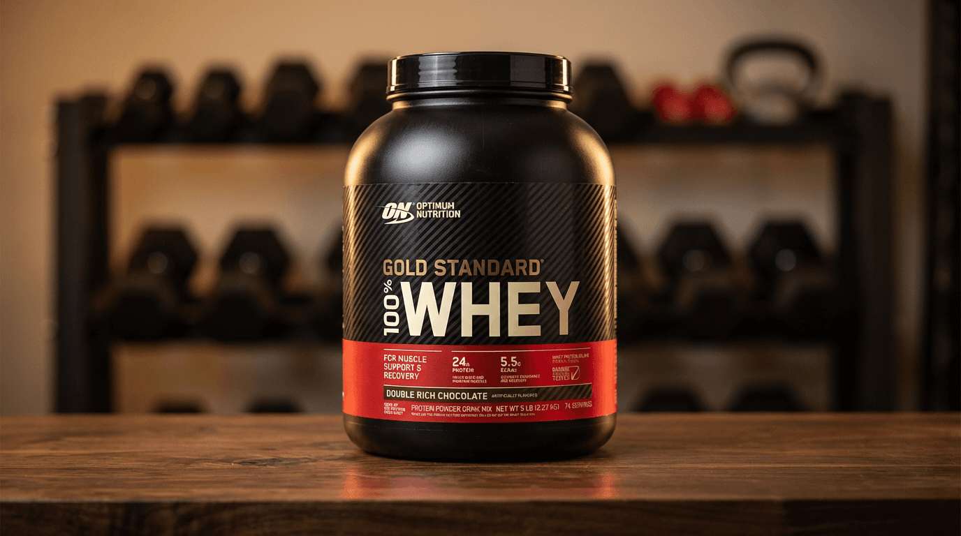 Gold Standard 100% Whey — Double Rich Chocolate 2.27kg