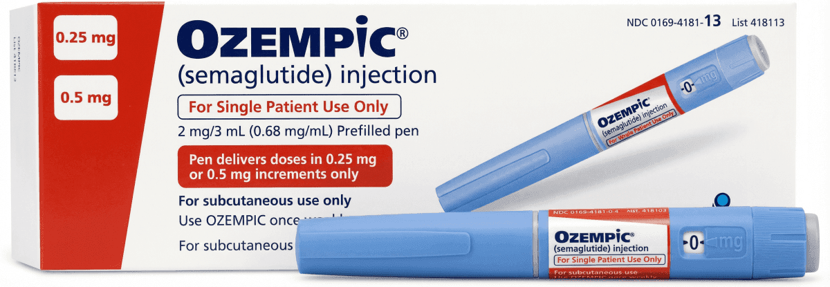 Ozempic (Semaglutide) 2mg/3ml — Pre-filled Pen