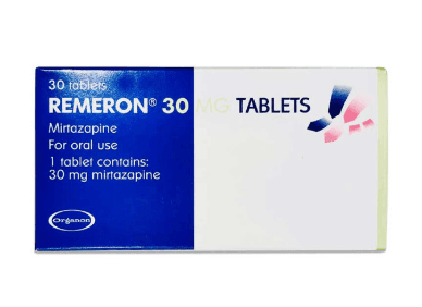 Remeron (Mirtazapine) 30 mg — 30 tablets