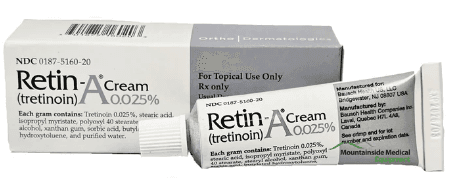 Retin-A (Tretinoin) 0.025% Cream — 20g