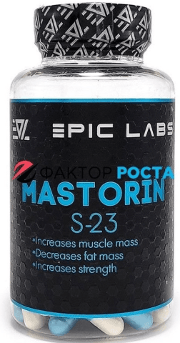 S-23 (Mastorin) 10mg — 60 Capsules