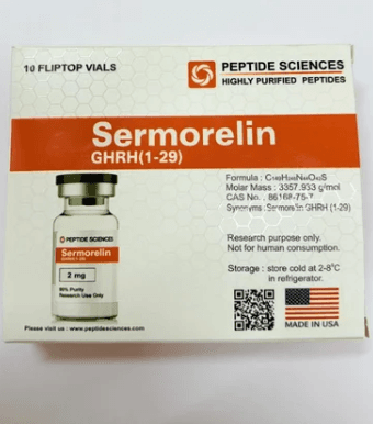 Sermorelin (GRF 1-29) 2mg — 1 vial