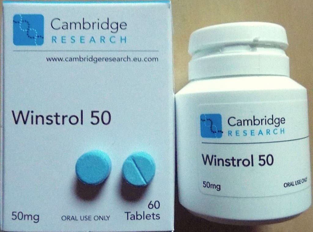 Stanozolol (Winstrol) 50mg — 60 Tablets